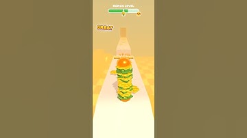 ✅ Burger Rush Dev🍔 - Gameplay Walkthrough - All Levels (IOS, Android)#kidsGameplayVideo#shorts