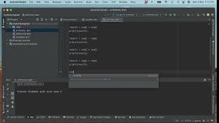 Arithmetic Operator in Dart