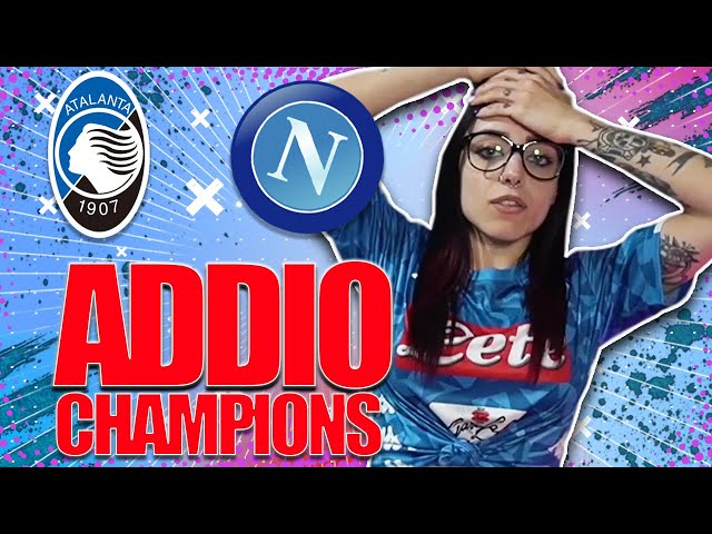 E' FINITA 😭 ATALANTA 2-0 NAPOLI LIVE REACTION