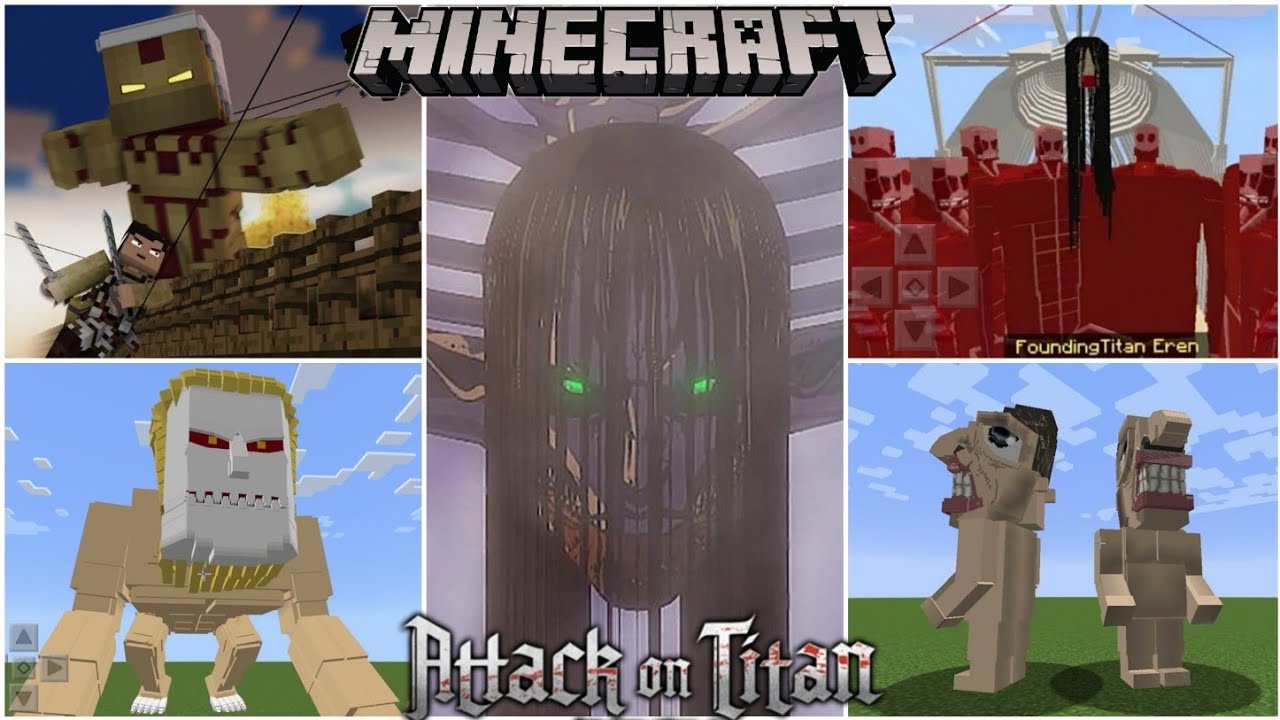 AOT MOD MCPE - titans craft 1.0 Free Download