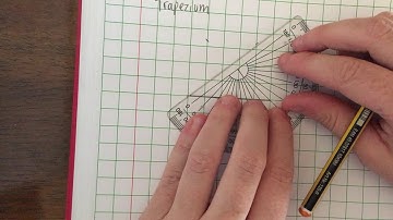 How to draw a trapezium