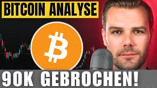 Bitcoin Crash? 90.000 Gefallen Kommt Jetzt Der Drop Auf 8785K?
