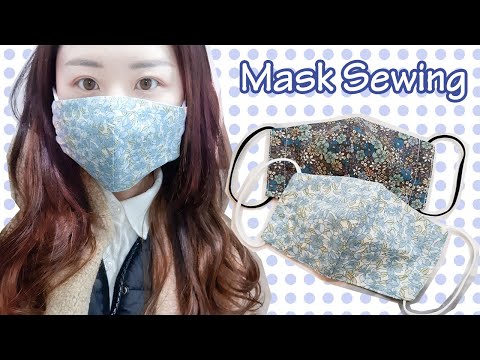 #305DIY 마스크 만들기(도안첨부),Mask sewing DIY tutorial