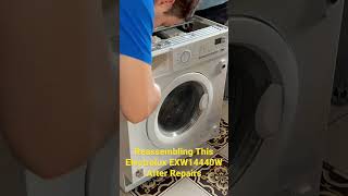 Reassembling This Electrolux EWX14440W Washer/Dryer After Repairs @servisslimline @TheLaundryCentre