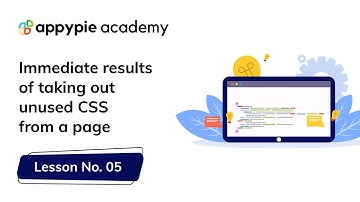 How Do You Remove Unused CSS From a Site: Lesson 05