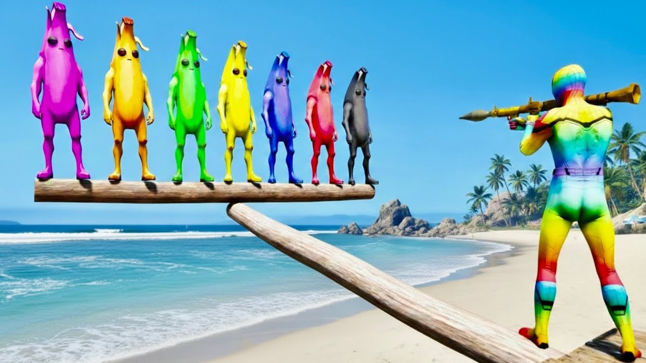 GTA 5 Epic Ragdolls | Spiderman and Super Heroes Jumps/fails Episode 11