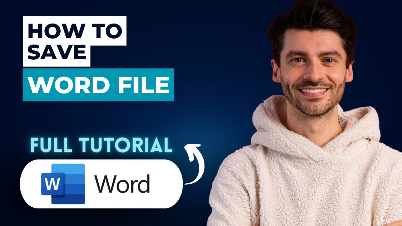 How to Save Word File in Microsoft Word Document [2026 Guide] - YouTube