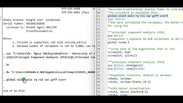 How to Create Index Using Principal Component Analysis #pca #index #principalcomponentanalysis