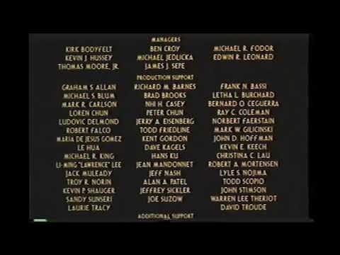 Closing To Hercules 1998 VHS (Version #1)