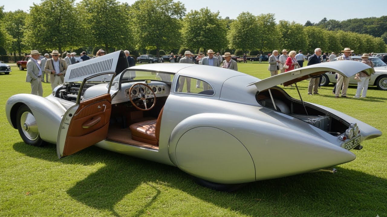 Автомобиль 1938 года, похожий на космический корабль | Эта машина до сих пор шокирует коллекционе...