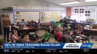 Iowa schools near fully staffed as more choose teaching Profile