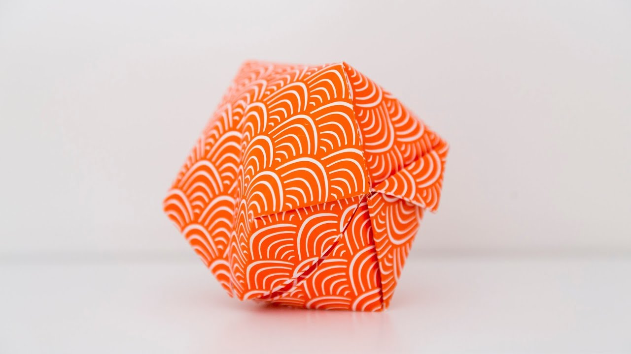 Cómo hacer una Bomba de agua de Origami Bomba de agua de papel YouTube