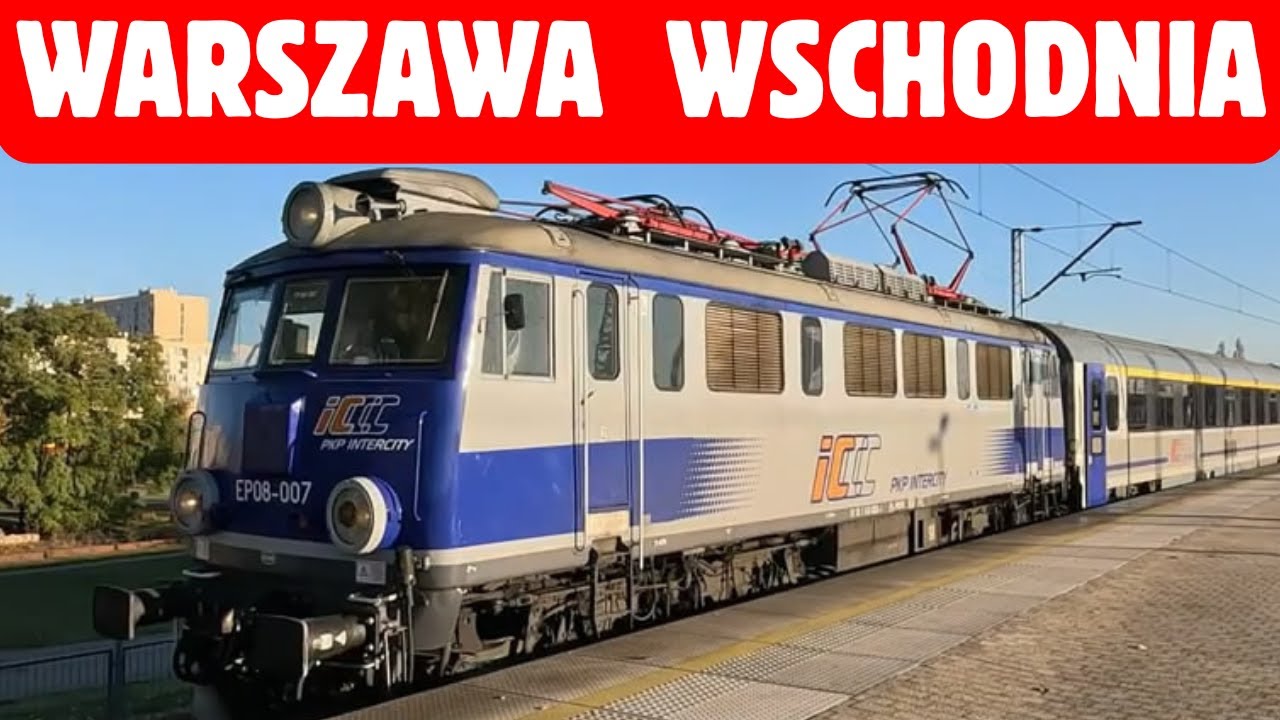 Stare lokomotywy są piękne: Warszawa Wschodnia pociągi