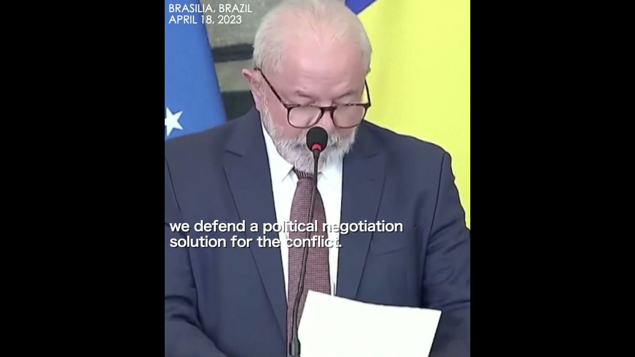 Brazil's Lula da Silva again calls for group to help broker peace between Russia and Ukraine