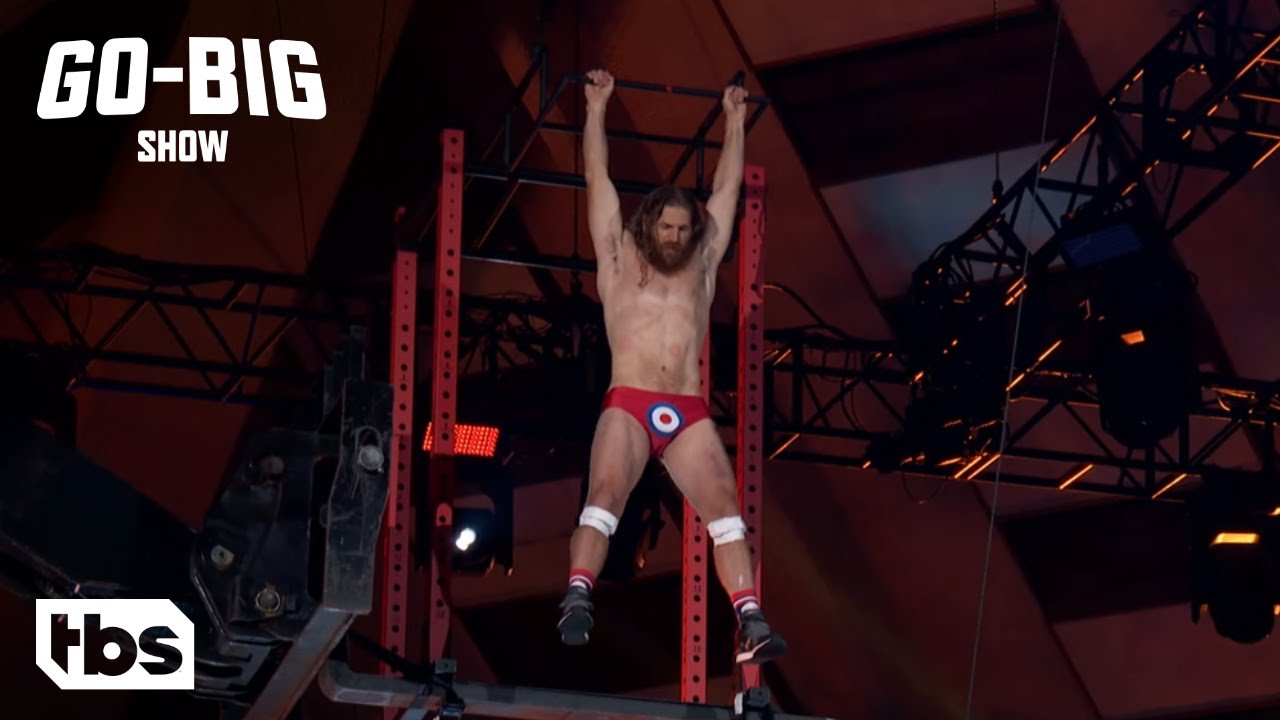 Go Big Show: Horse Goes Balls Out Jumping Balls First Down Onto Break Wooden Planks (Clip) | TBS