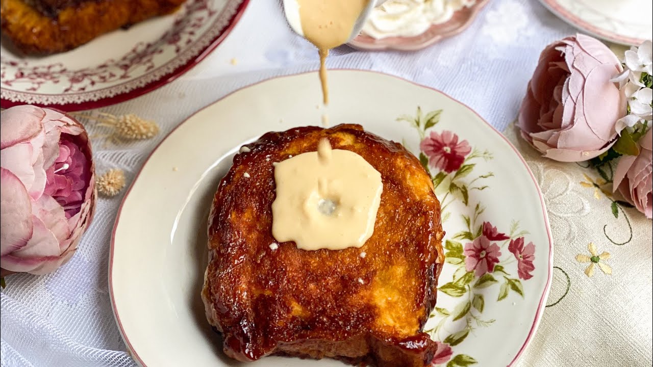 Caramel French Toast with Custard French Toast Shabosphere YouTube