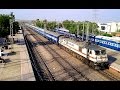 Trains speeding through Resurgent Asaoti : New Delhi - Mathura route