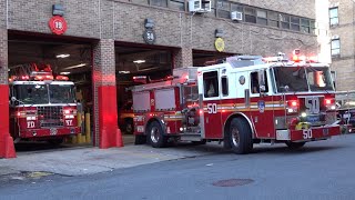 FDNY New Engine 50 & Ladder 19 Responding 10/3/23