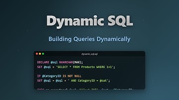 Dynamic SQL Tutorial for Beginners: Build Flexible Queries & Prevent SQL Injection