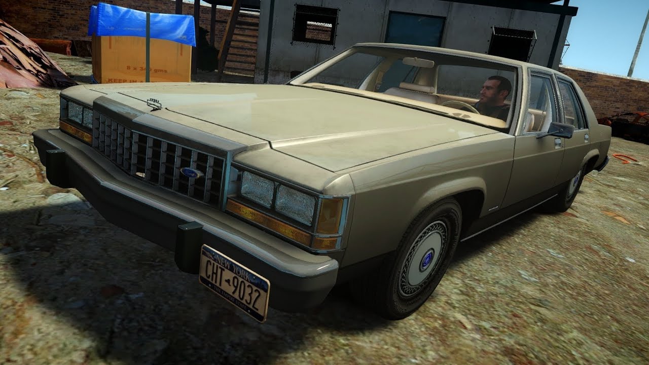 grand marnier 1987 Ford LTD Crown Victoria [GTA IV - Vehicle Mod]