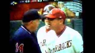 Arkansas Coach gets pissed and ejected