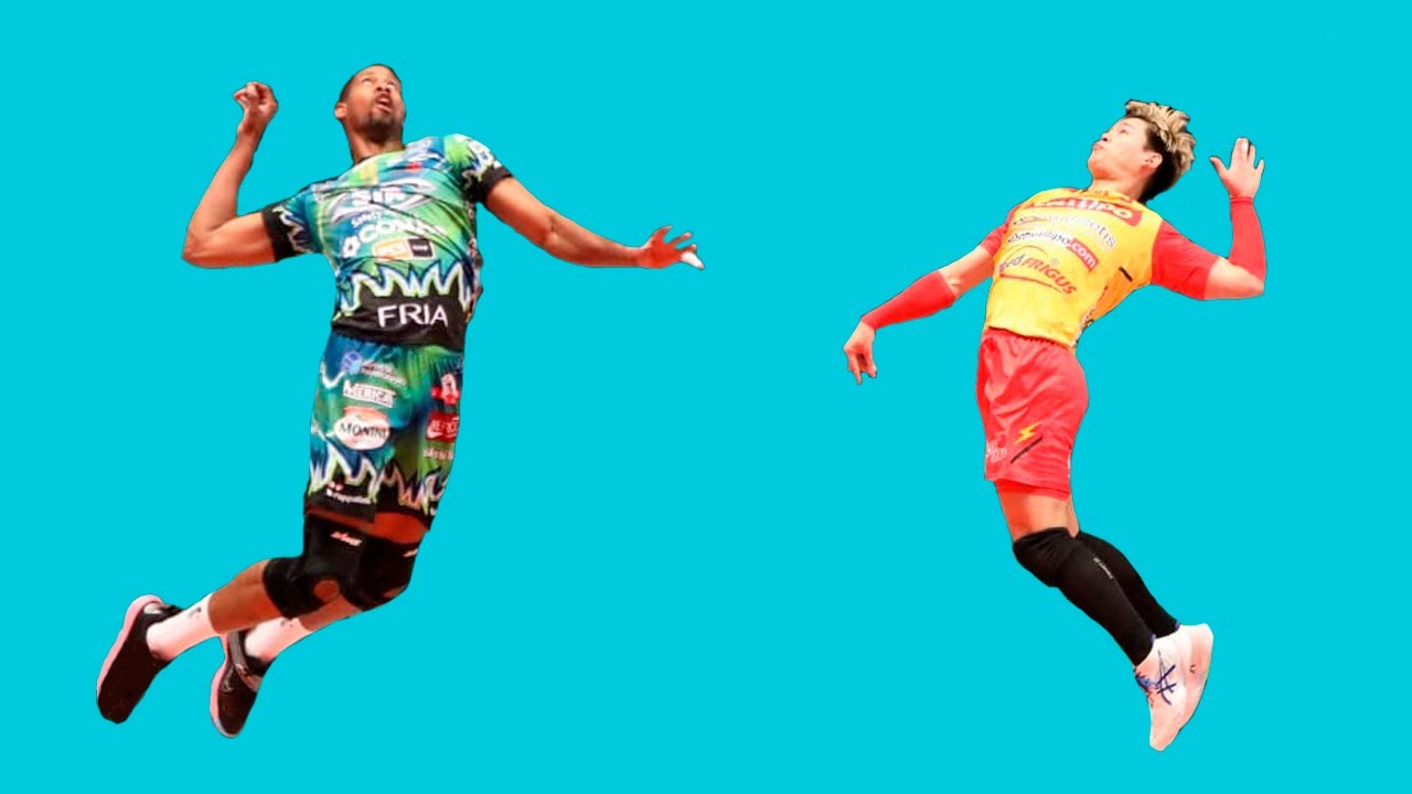 LEON VS NISHIDA | EPIC BATLLE | CRAZY VOLLEYBALL ACTIONS