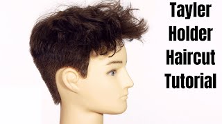 Tayler Holder Haircut Tutorial - TheSalonGuy