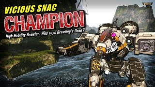 MWO Build & Skills : Vicious SNAC Champion (pre March patch)