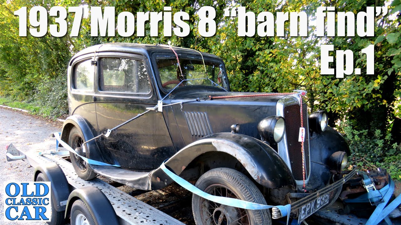 FOUND! Pre-war Morris 8 Series 1 in "barn find" condition (Ep1)