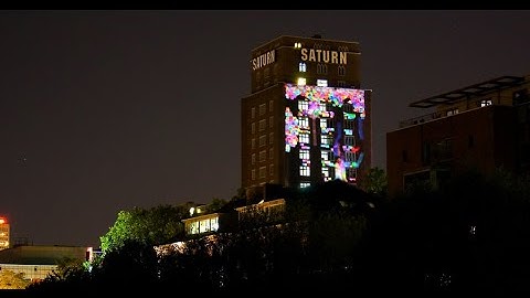 Interactive Projection Mapping | Data Silo – env blinds