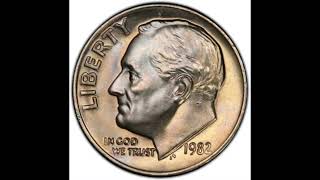 1982 Dime No Mint Mark Error! #dime #dimes #coin #coins #coincollecting #roosevelt #rooseveltdime