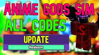 ALL Anime Gods Simulator CODES | Roblox Anime Gods Simulator Codes (May 2023)