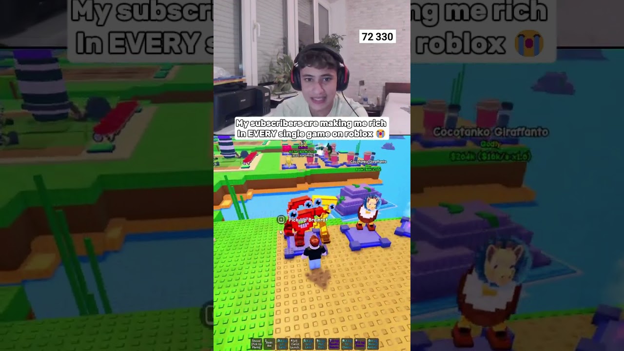 Самый БЫСТРЫЙ способ набраться опыта в Plants vs Brainrots 😭 