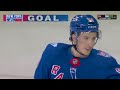 Rangers' Gabe Perreault scores first career hat trick vs. Red Wings