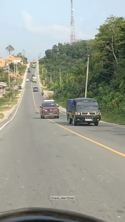 Riau📍Sumatra East Cross Road Route | walking tours 🇮🇩