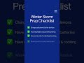 Checklist: Essential Tips Ahead of Winter Storm Fern