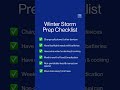 Checklist: Essential Tips Ahead of Winter Storm Fern
