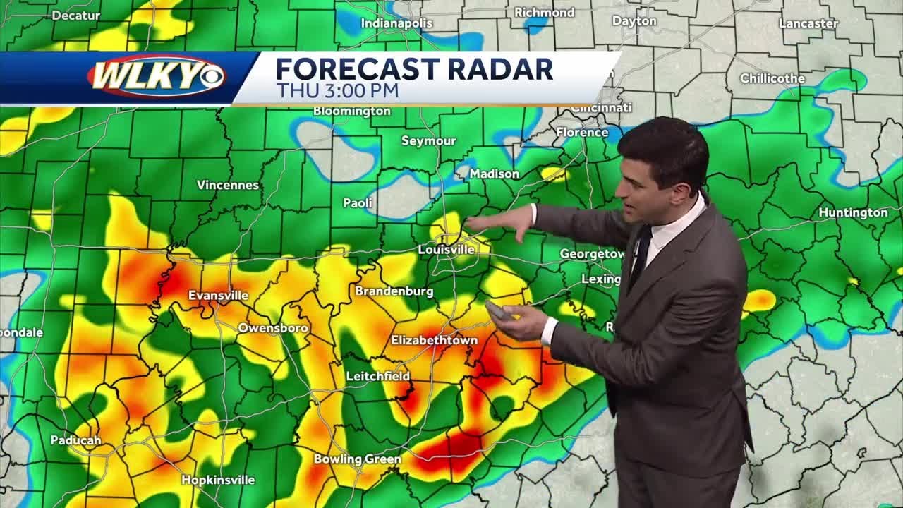 Flooding rain and storms expected through the weekend - YouTube