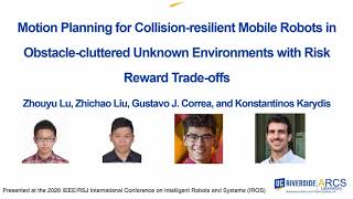 Collisions-inclusive Motion Planning -- IEEE/RSJ IROS 2020 Presentation screenshot 5