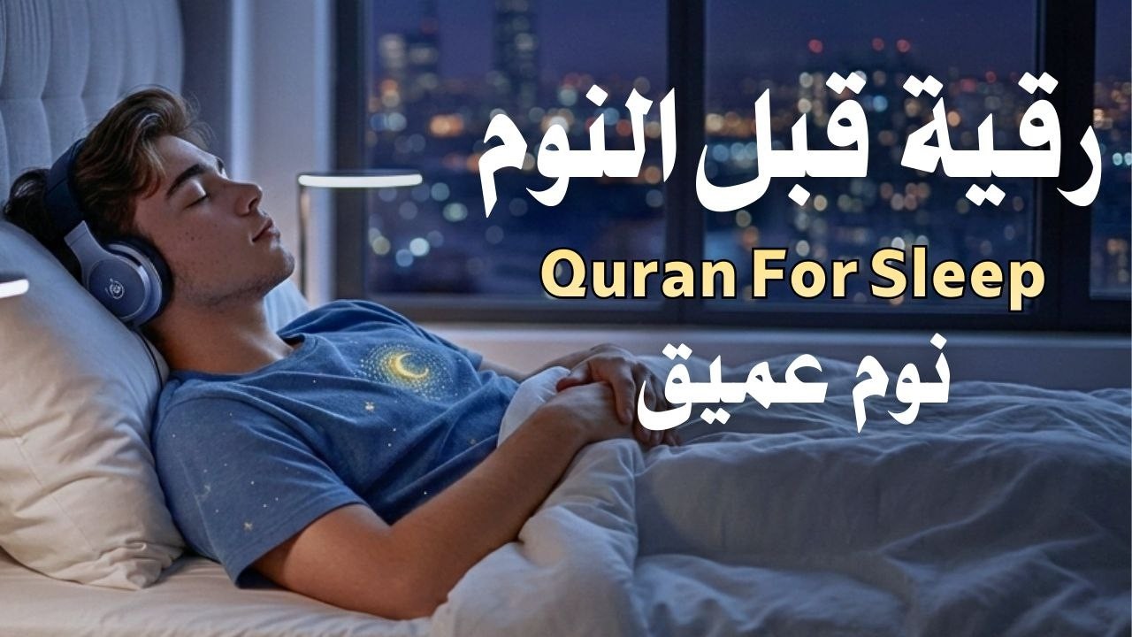 رقية قبل النوم | علاج الارق والنوم السريع | وتحصين المنزل | بصوت هادئ ومريح | Before Sleeping Ruqyah