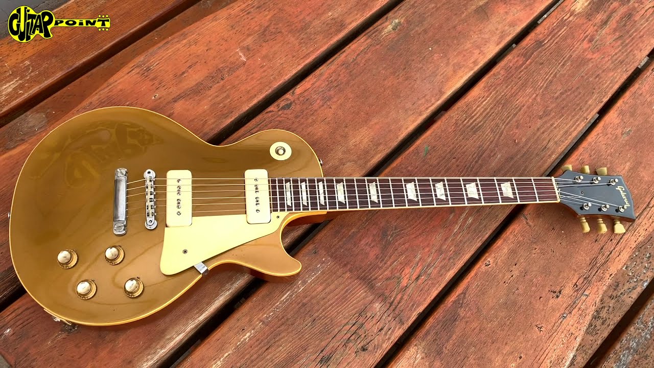 1969 Gibson Les Paul Deluxe Goldtop | GuitarPoint Vintage Guitars