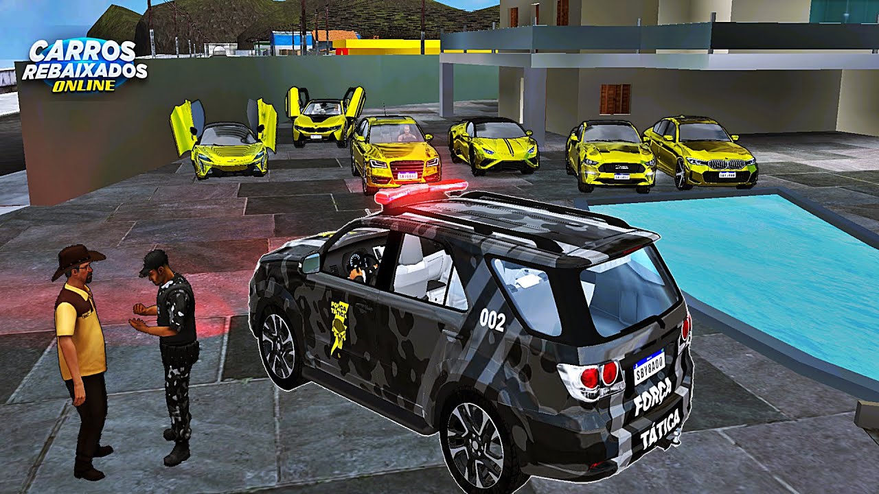 CARROS REBAIXADOS ONLINE | OPERAÇÃO DA FORÇA TÁTICA RECUPERA CARROS ESPORTIVOS DOURADOS DO ZÉ