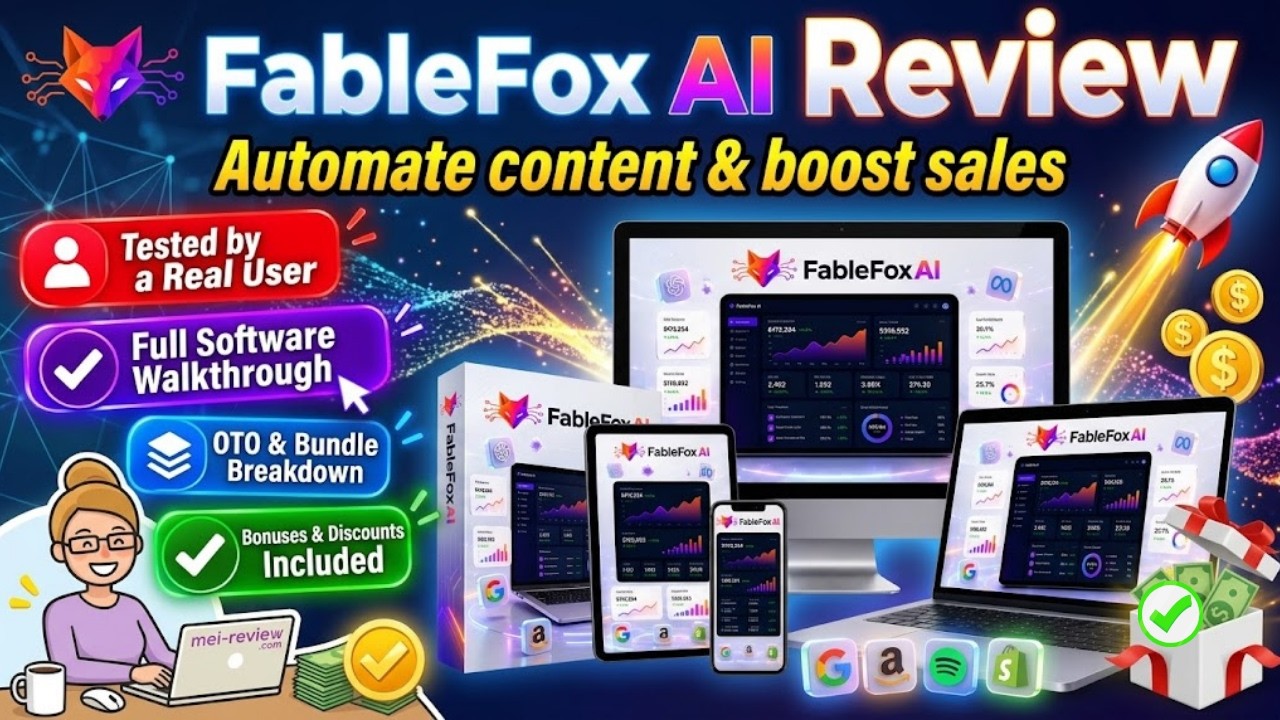 FableFox AI Review 2026 🔥 AI Business Agent & Marketing Platform: Is It Worth It? 🚀 OTOs & Bonuses