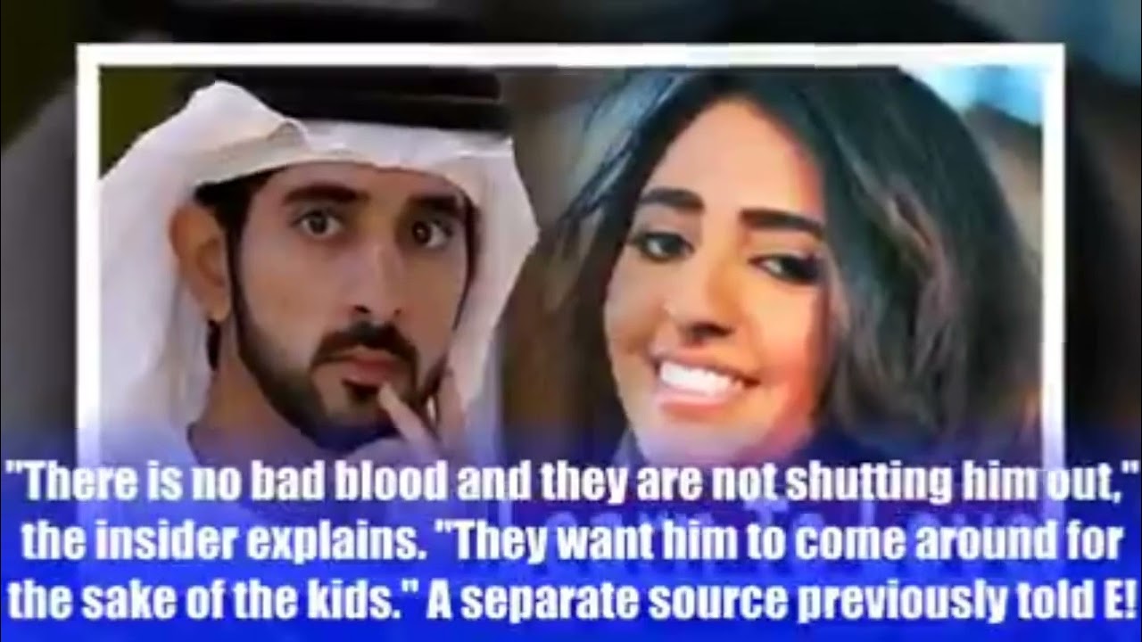 Sheikh Hamdan Bin Mohammed Rashid Al Maktoum Marriage Divorce