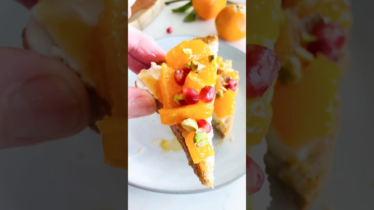 Gluten-Free Honeyed Mandarin Cheese Toast #shorts #glutenfree