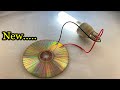 Free Energy | How To Make  Solar Panel With CD Flat 100% Working New Project 2023