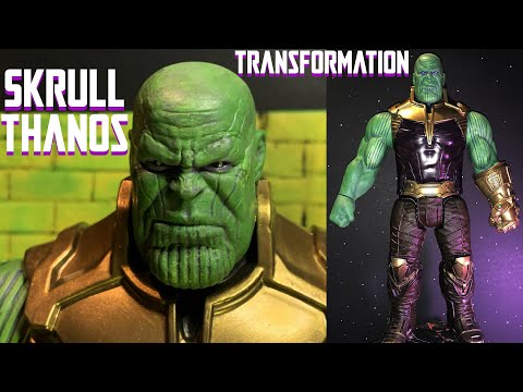 Custom Skrull Thanos 1/6 Scale Figure