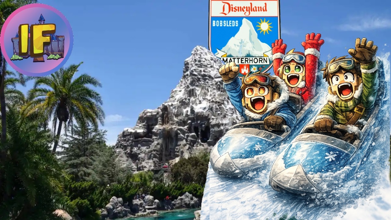 Matterhorn Bobsleds 🏔️❄️ | Speeding Through the Mountain in Minecraft – ImagineFun