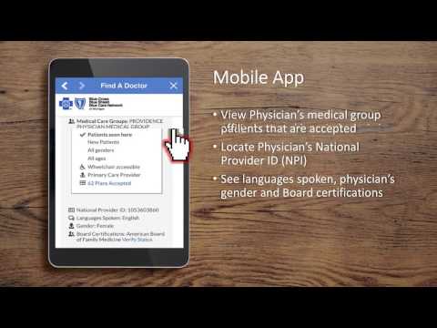 BCBSM Mobile App – Find a Doctor