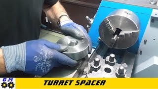 Distanziale Torretta x tornio - Spacer for lathe turret by  'Hobby lathe'Maurizio Guidi 13,329 views 11 months ago 25 minutes